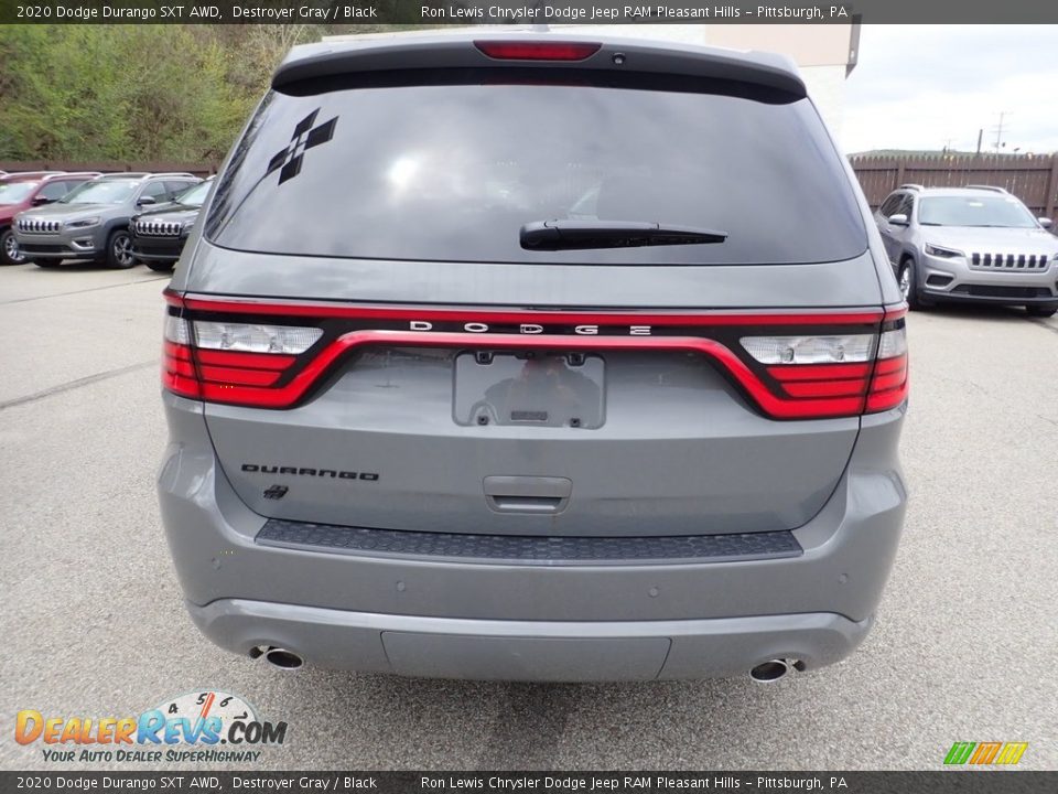 2020 Dodge Durango SXT AWD Destroyer Gray / Black Photo #10