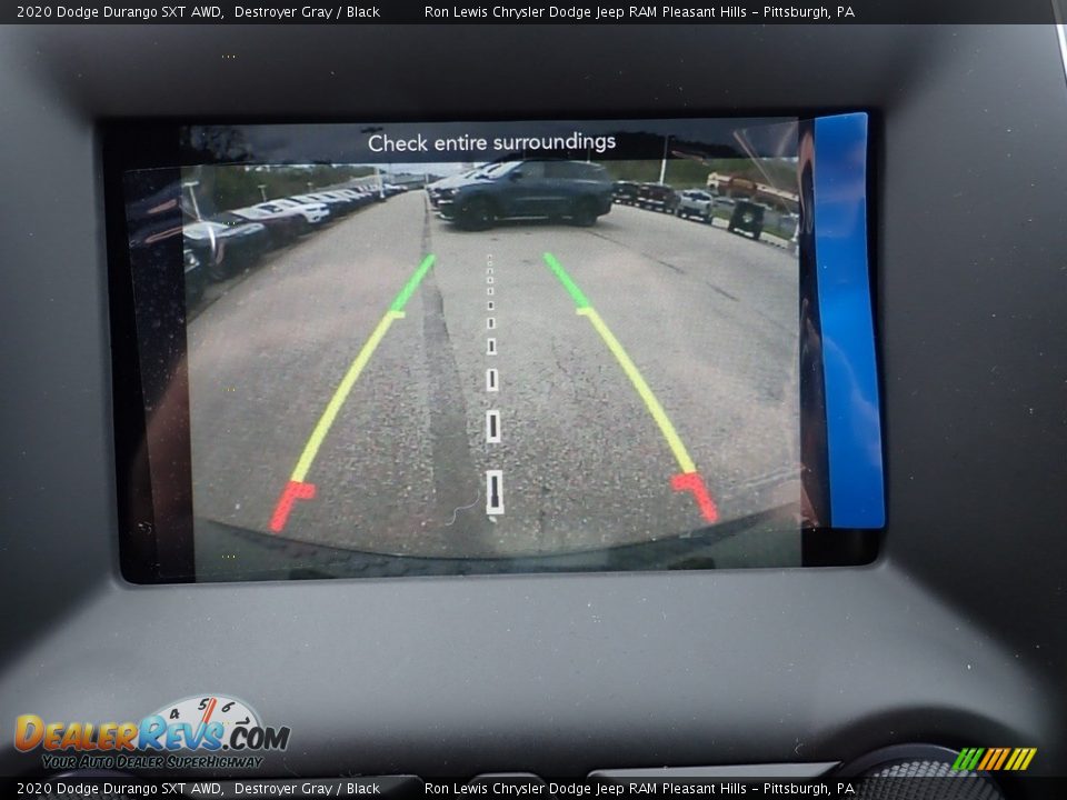 2020 Dodge Durango SXT AWD Destroyer Gray / Black Photo #16