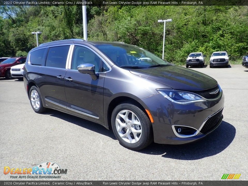 2020 Chrysler Pacifica Limited Ceramic Grey / Alloy/Black Photo #3