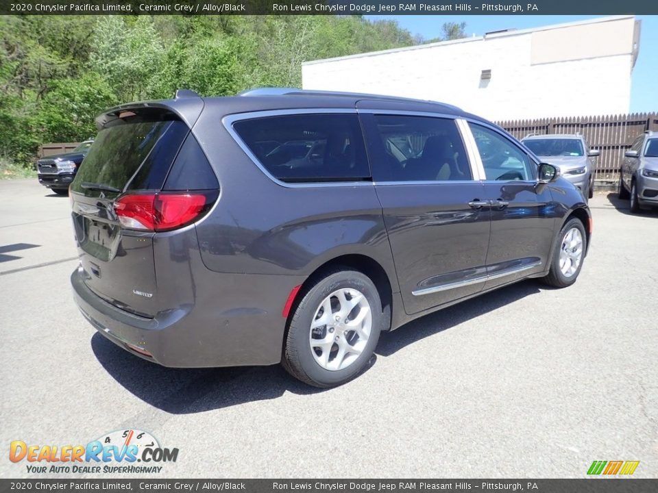 2020 Chrysler Pacifica Limited Ceramic Grey / Alloy/Black Photo #5