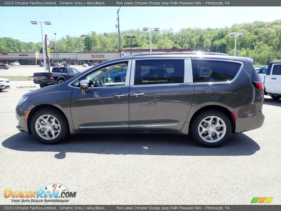 2020 Chrysler Pacifica Limited Ceramic Grey / Alloy/Black Photo #7