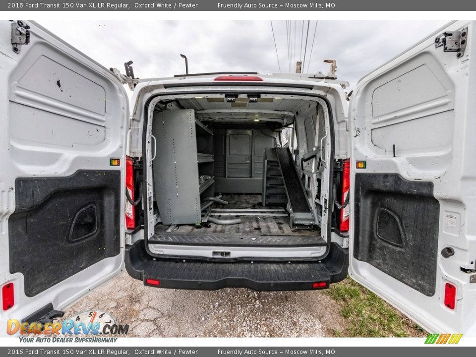 2016 Ford Transit 150 Van XL LR Regular Oxford White / Pewter Photo #6