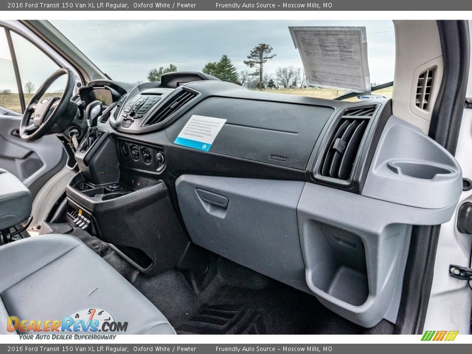 Dashboard of 2016 Ford Transit 150 Van XL LR Regular Photo #14