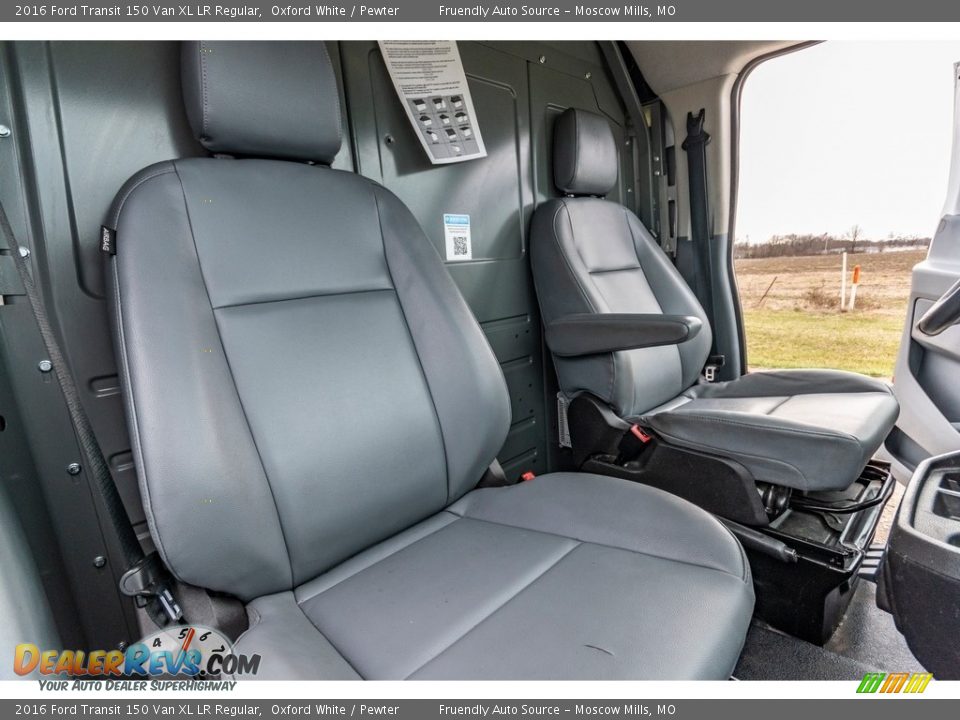 Front Seat of 2016 Ford Transit 150 Van XL LR Regular Photo #16