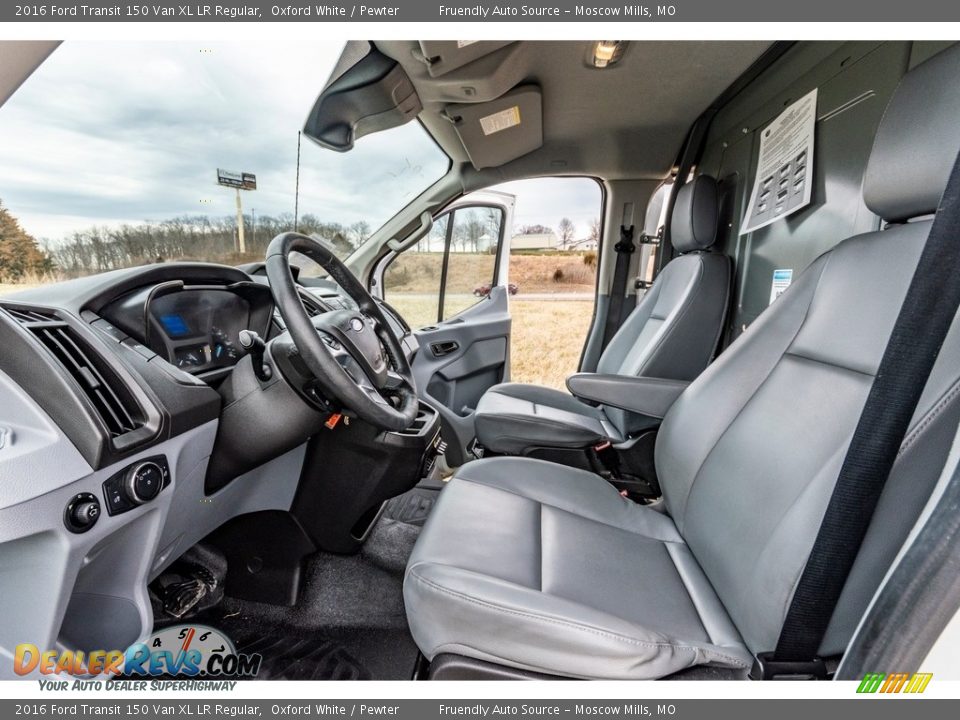 Front Seat of 2016 Ford Transit 150 Van XL LR Regular Photo #32