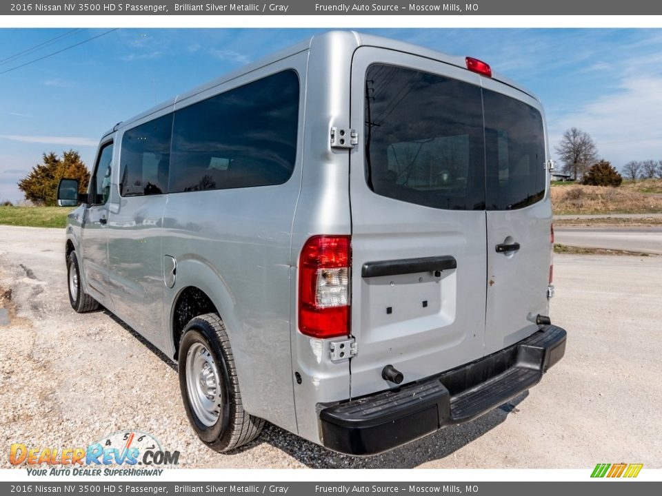 Brilliant Silver Metallic 2016 Nissan NV 3500 HD S Passenger Photo #5