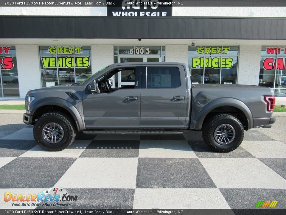 2020 Ford F150 SVT Raptor SuperCrew 4x4 Lead Foot / Black Photo #1