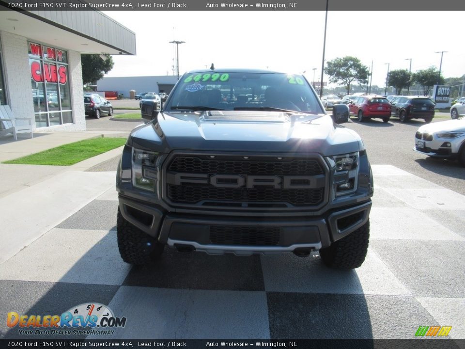 2020 Ford F150 SVT Raptor SuperCrew 4x4 Lead Foot / Black Photo #2