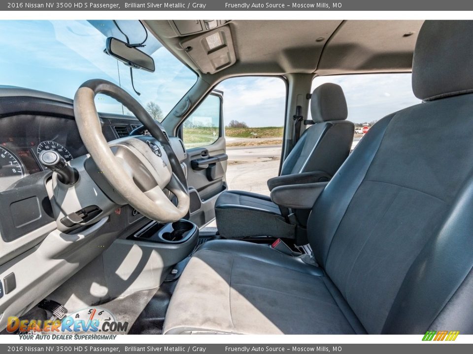 Front Seat of 2016 Nissan NV 3500 HD S Passenger Photo #10