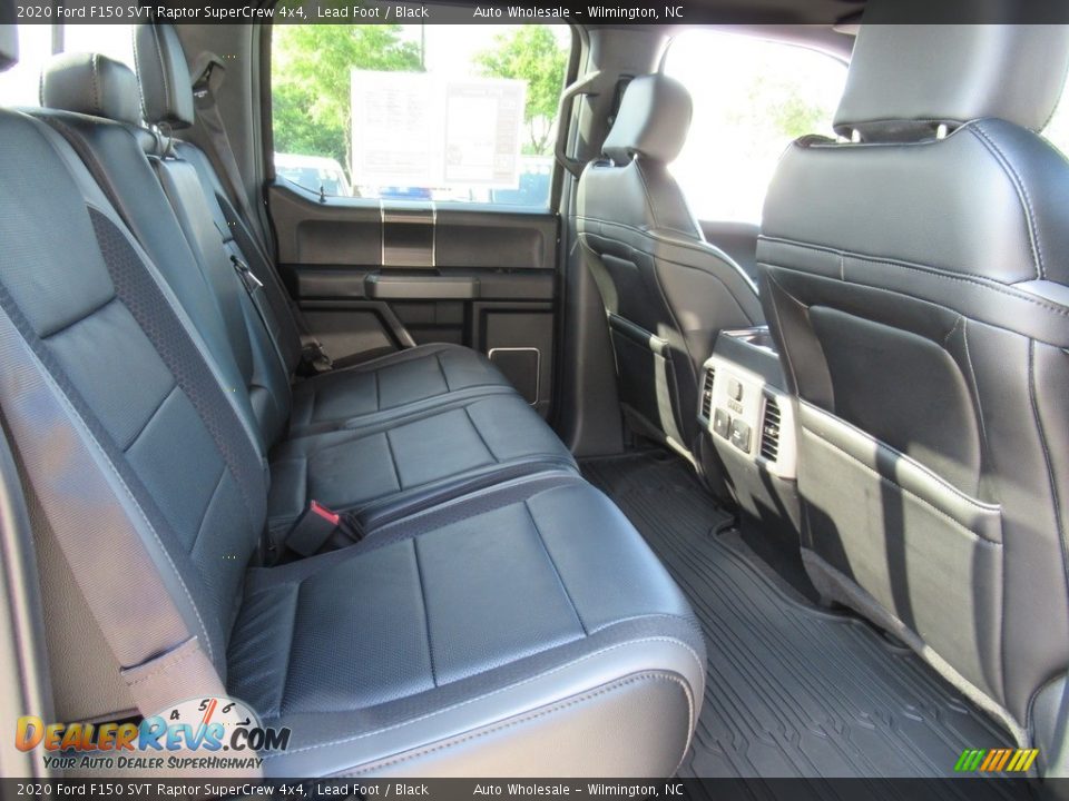 2020 Ford F150 SVT Raptor SuperCrew 4x4 Lead Foot / Black Photo #14