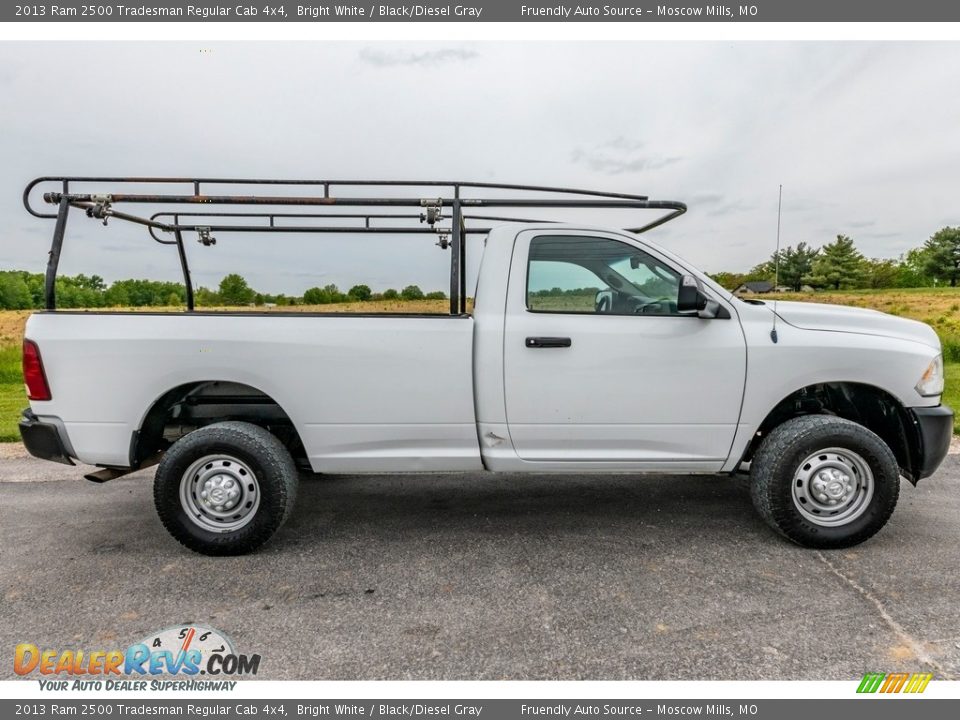 2013 Ram 2500 Tradesman Regular Cab 4x4 Bright White / Black/Diesel Gray Photo #2