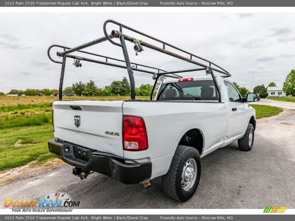 2013 Ram 2500 Tradesman Regular Cab 4x4 Bright White / Black/Diesel Gray Photo #3