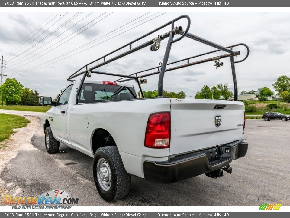 2013 Ram 2500 Tradesman Regular Cab 4x4 Bright White / Black/Diesel Gray Photo #5