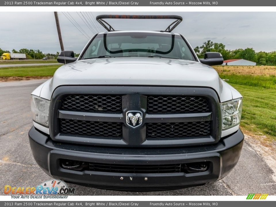 2013 Ram 2500 Tradesman Regular Cab 4x4 Bright White / Black/Diesel Gray Photo #8