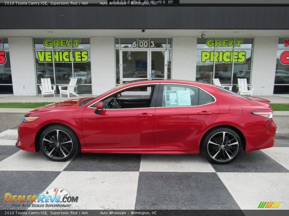 2019 Toyota Camry XSE Supersonic Red / Ash Photo #1