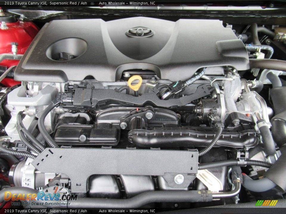 2019 Toyota Camry XSE Supersonic Red / Ash Photo #6