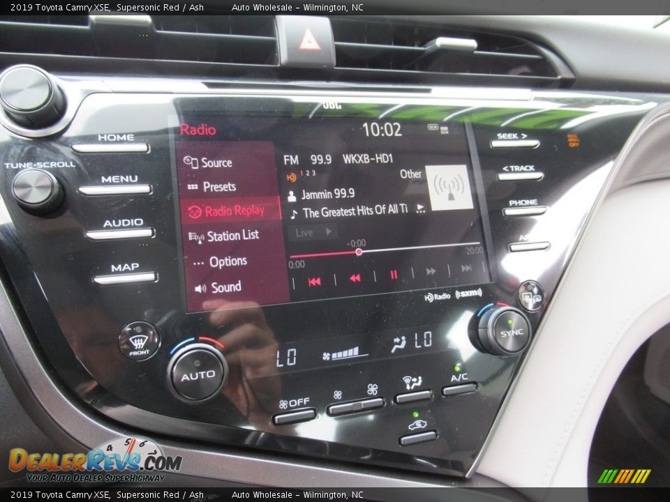 2019 Toyota Camry XSE Supersonic Red / Ash Photo #17