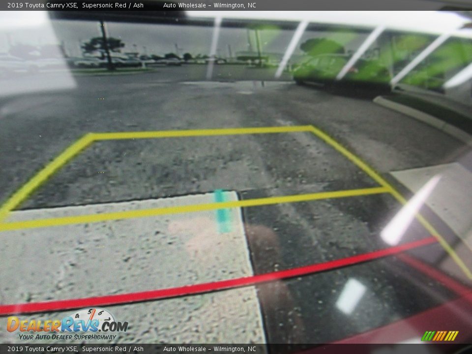 2019 Toyota Camry XSE Supersonic Red / Ash Photo #18