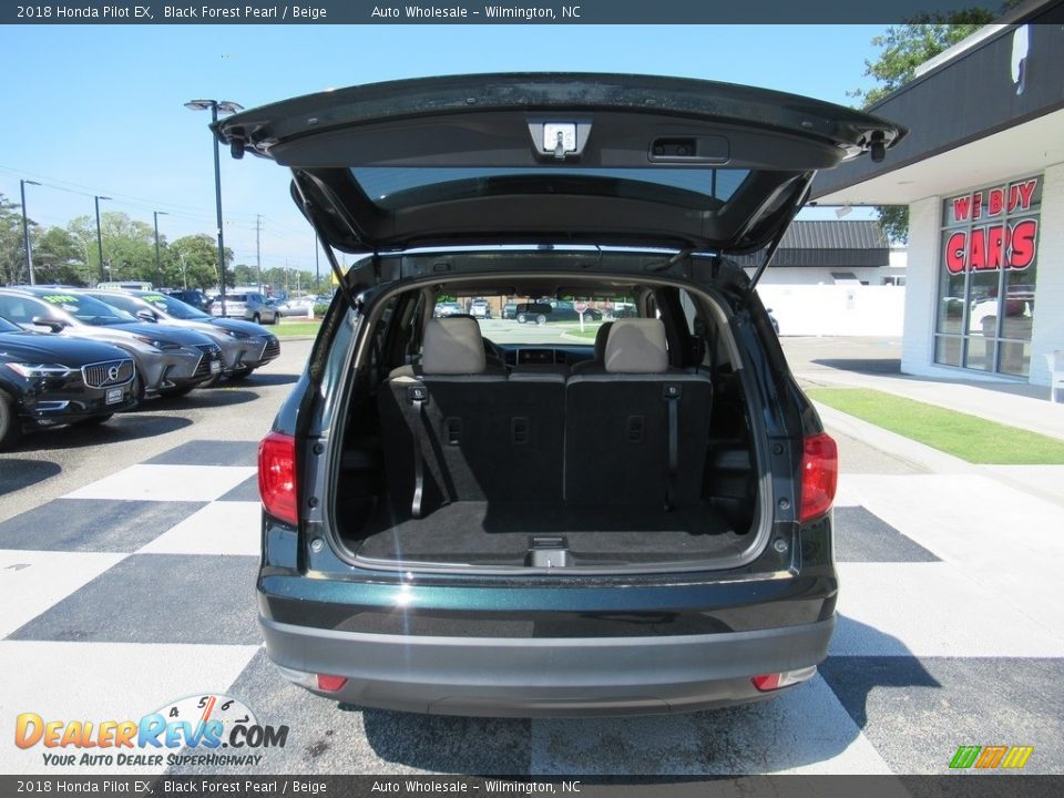 2018 Honda Pilot EX Black Forest Pearl / Beige Photo #5