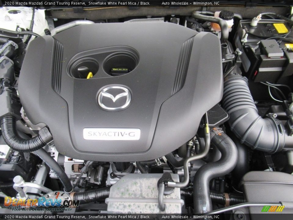 2020 Mazda Mazda6 Grand Touring Reserve Snowflake White Pearl Mica / Black Photo #6