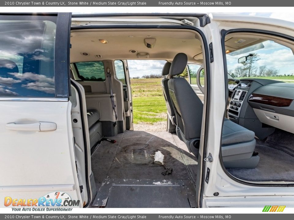 2010 Chrysler Town & Country LX Stone White / Medium Slate Gray/Light Shale Photo #13