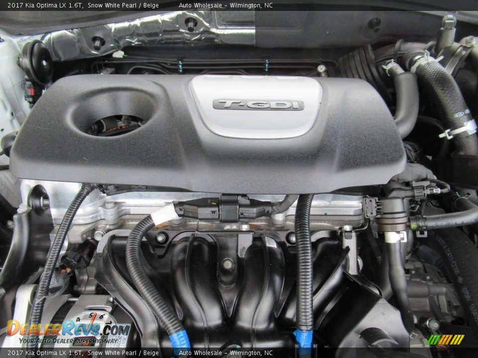 2017 Kia Optima LX 1.6T 1.6 Liter Turbocharged DOHC 16-Valve CVVT 4 Cylinder Engine Photo #6