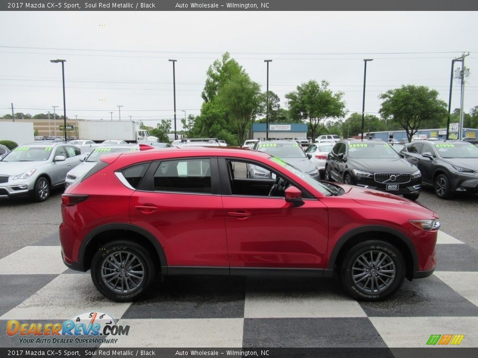 2017 Mazda CX-5 Sport Soul Red Metallic / Black Photo #3