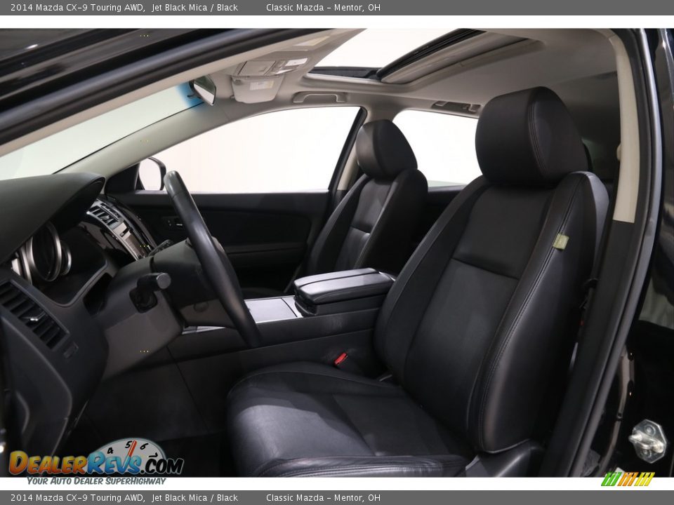 Black Interior - 2014 Mazda CX-9 Touring AWD Photo #5