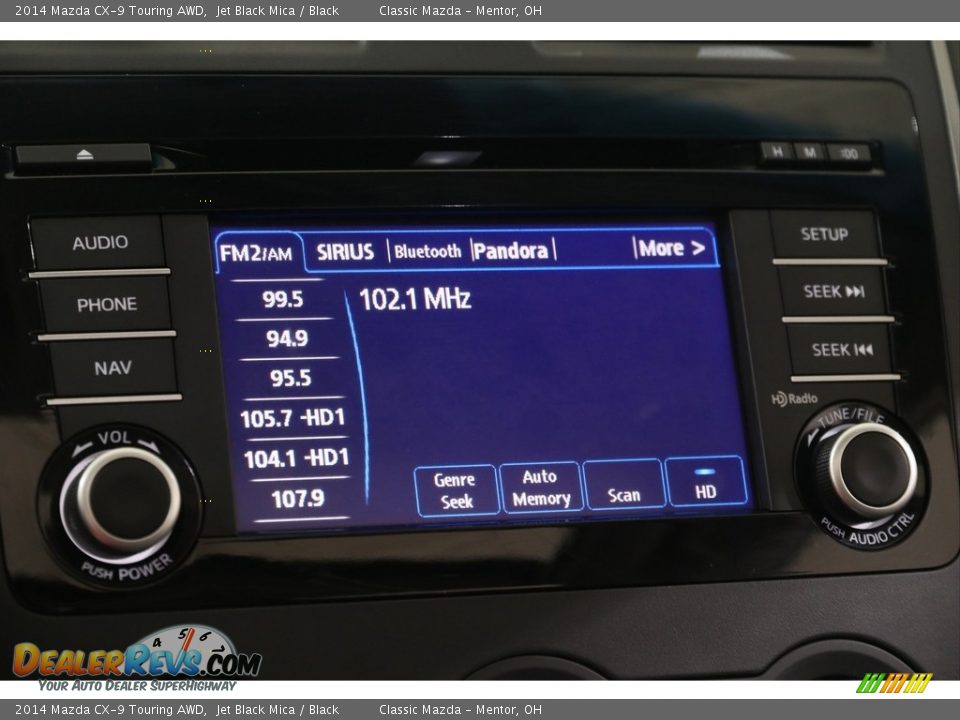 Audio System of 2014 Mazda CX-9 Touring AWD Photo #12