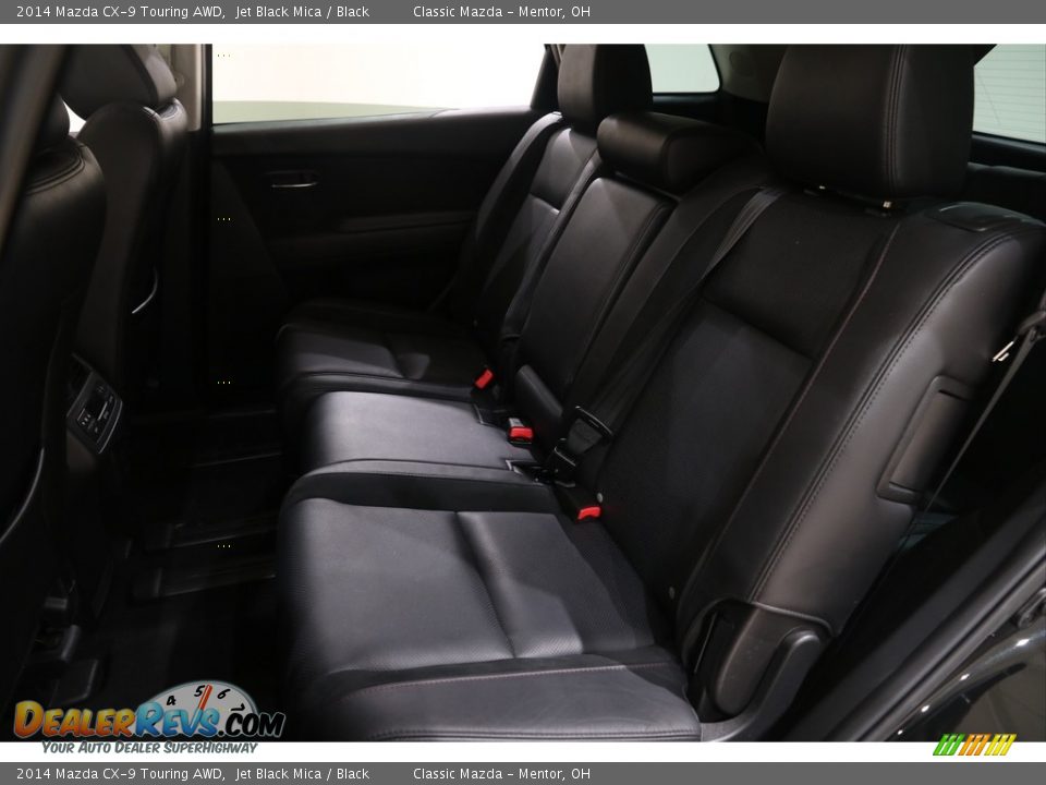 2014 Mazda CX-9 Touring AWD Jet Black Mica / Black Photo #18