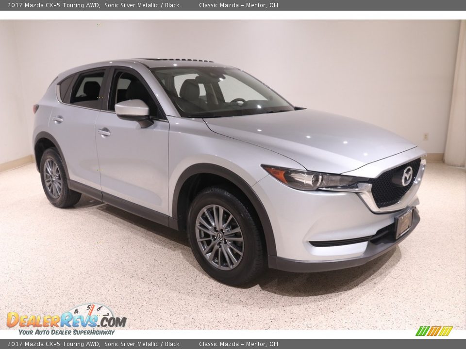 2017 Mazda CX-5 Touring AWD Sonic Silver Metallic / Black Photo #1