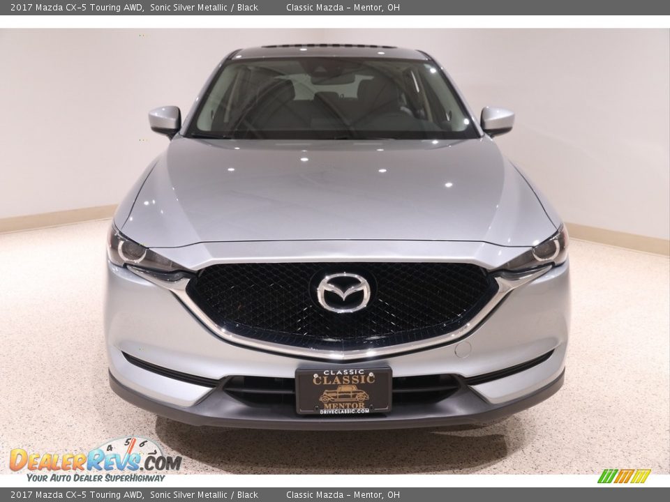 2017 Mazda CX-5 Touring AWD Sonic Silver Metallic / Black Photo #2