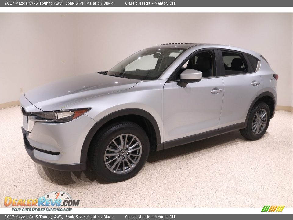 2017 Mazda CX-5 Touring AWD Sonic Silver Metallic / Black Photo #3