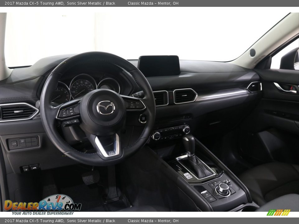 2017 Mazda CX-5 Touring AWD Sonic Silver Metallic / Black Photo #6