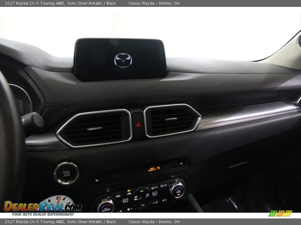 2017 Mazda CX-5 Touring AWD Sonic Silver Metallic / Black Photo #9