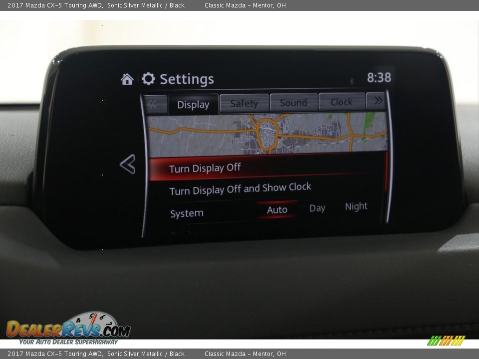 2017 Mazda CX-5 Touring AWD Sonic Silver Metallic / Black Photo #15