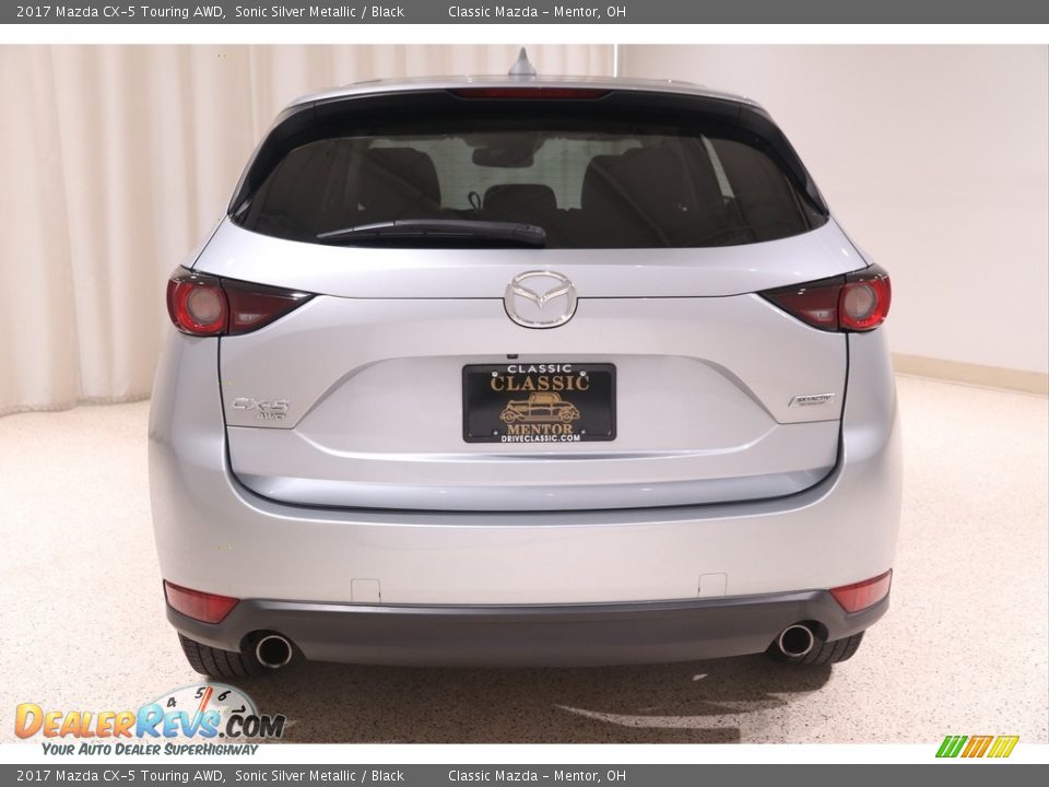 2017 Mazda CX-5 Touring AWD Sonic Silver Metallic / Black Photo #21