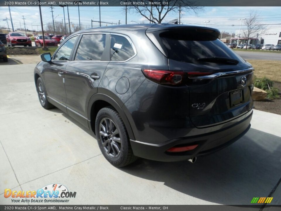 2020 Mazda CX-9 Sport AWD Machine Gray Metallic / Black Photo #4