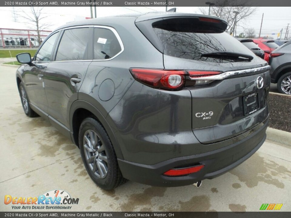 2020 Mazda CX-9 Sport AWD Machine Gray Metallic / Black Photo #12