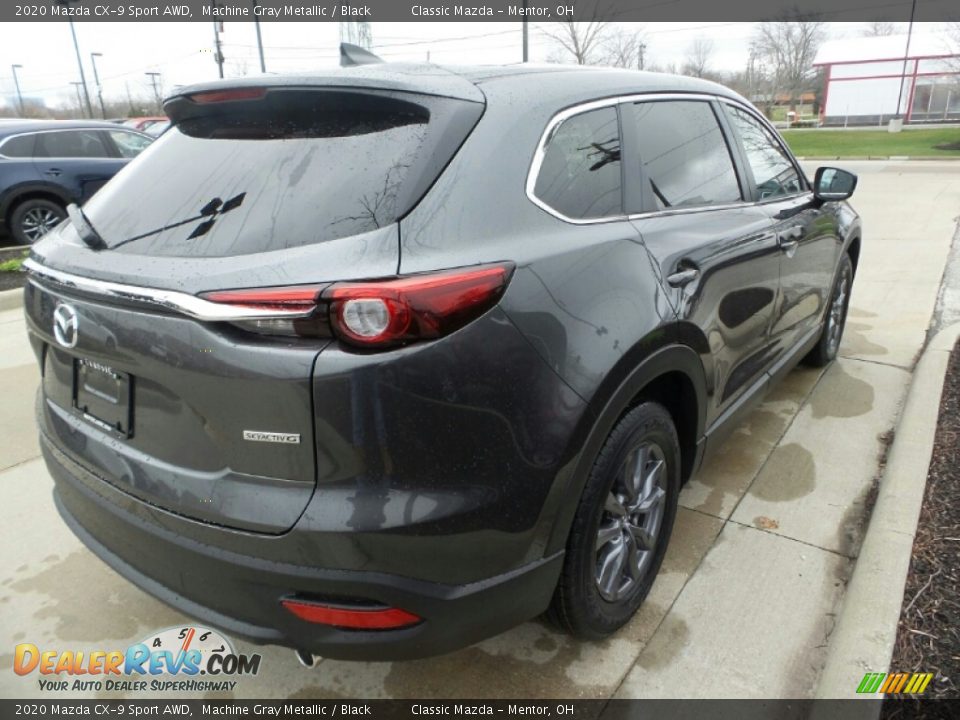 2020 Mazda CX-9 Sport AWD Machine Gray Metallic / Black Photo #14