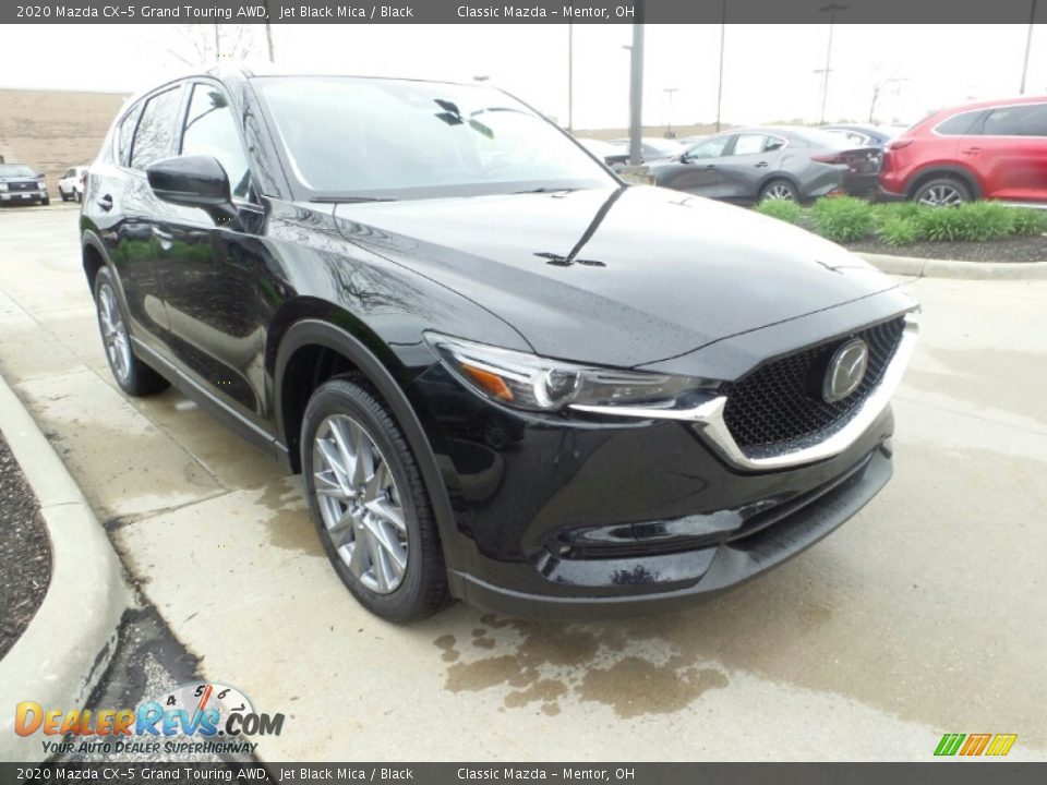 2020 Mazda CX-5 Grand Touring AWD Jet Black Mica / Black Photo #1