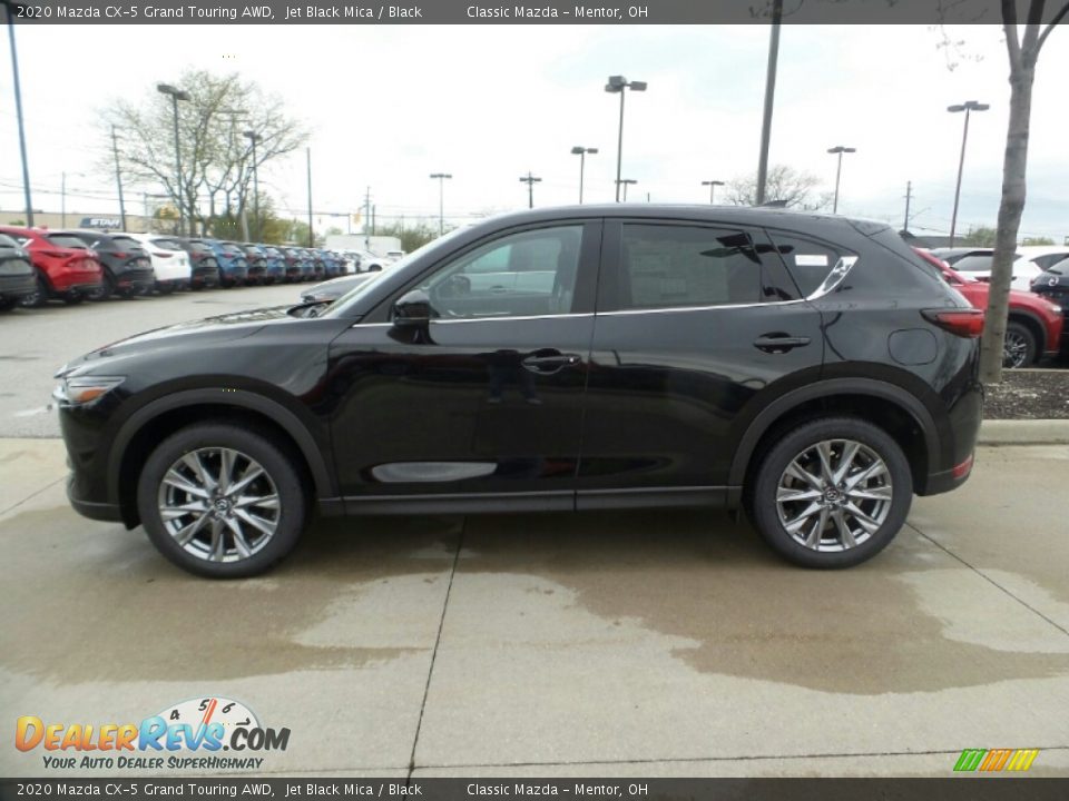 2020 Mazda CX-5 Grand Touring AWD Jet Black Mica / Black Photo #4