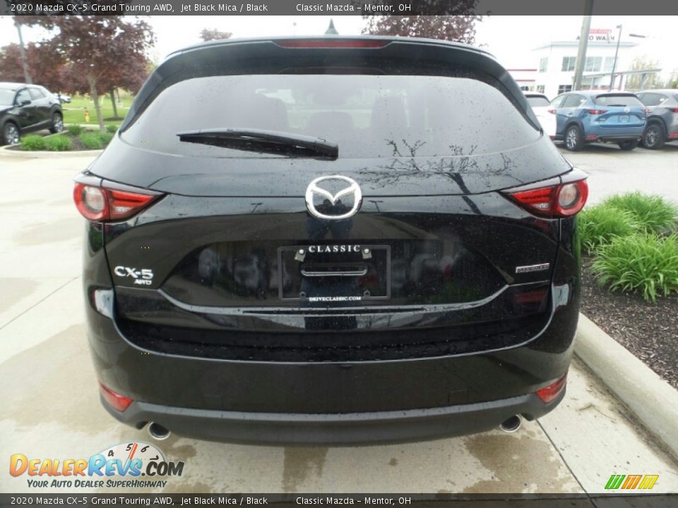 2020 Mazda CX-5 Grand Touring AWD Jet Black Mica / Black Photo #6
