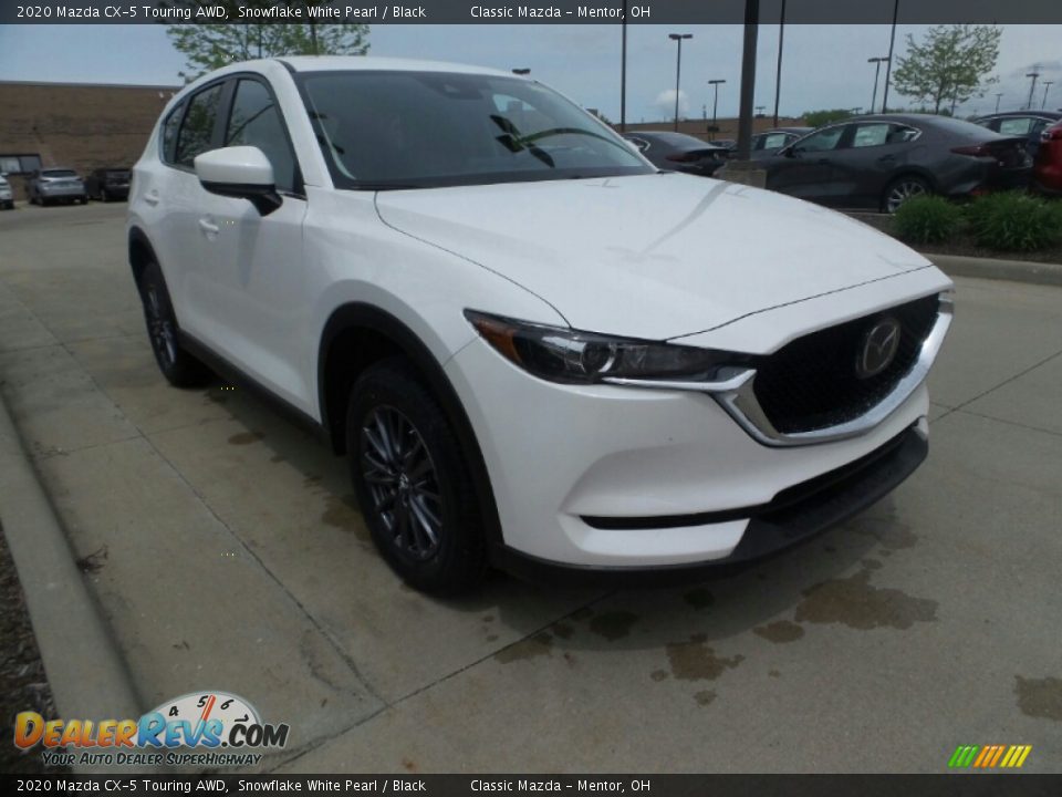 2020 Mazda CX-5 Touring AWD Snowflake White Pearl / Black Photo #1