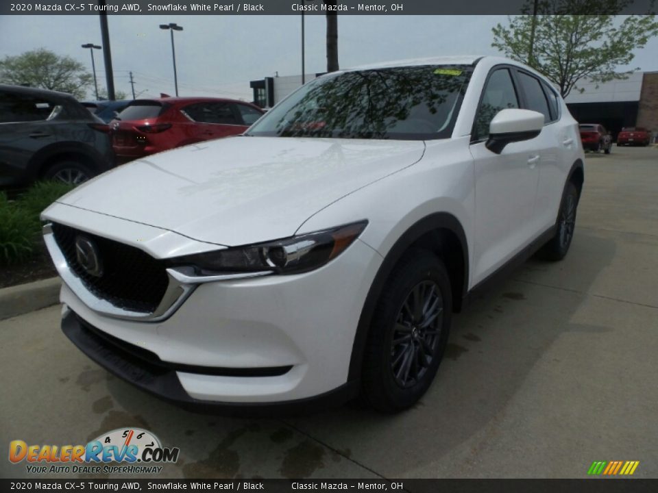 2020 Mazda CX-5 Touring AWD Snowflake White Pearl / Black Photo #3