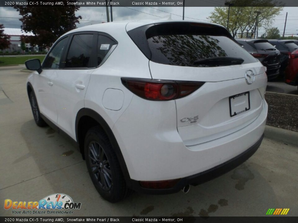2020 Mazda CX-5 Touring AWD Snowflake White Pearl / Black Photo #5