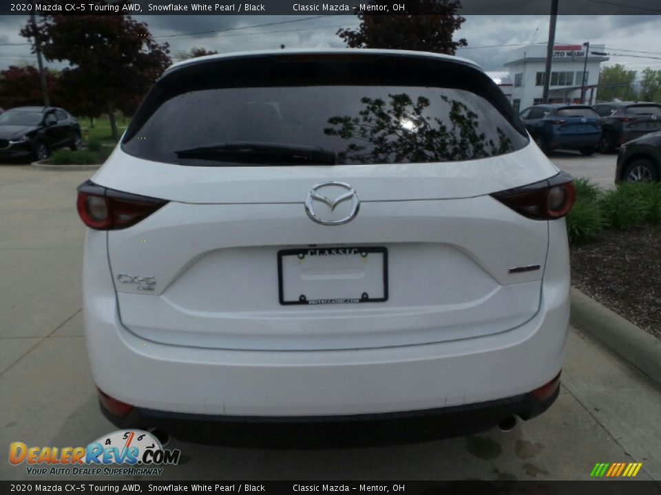 2020 Mazda CX-5 Touring AWD Snowflake White Pearl / Black Photo #6
