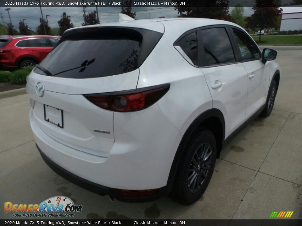 2020 Mazda CX-5 Touring AWD Snowflake White Pearl / Black Photo #7