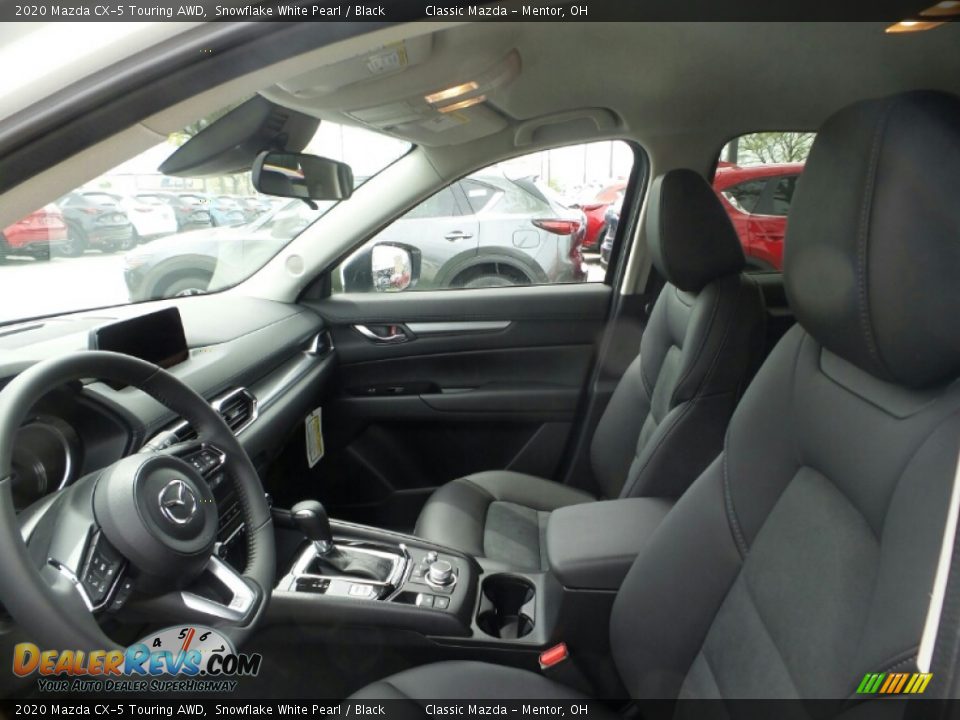 2020 Mazda CX-5 Touring AWD Snowflake White Pearl / Black Photo #8