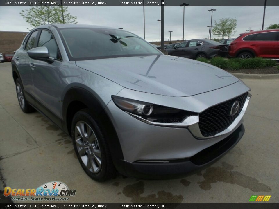 2020 Mazda CX-30 Select AWD Sonic Silver Metallic / Black Photo #1